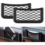 product_image_name-Generic- شبكة شبكية لمقعد السيارة ، جيب شبكي للسيارة ذاتي اللصق ، تخزين جيب شبكي مرن للسيارة ، شبكة تخزين للسيارة لمحفظة الهاتف وحامل بطاقة المفاتيح أشياء صغيرة (14*8 سم - قطعة واحدة ) من رنا ستور-3