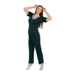 product_image_name-Dadoush-بيجاما كلاسيك حريمي صيفي - مقاسات كبيرة-1