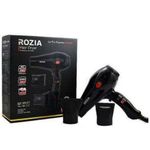 Rozia 8300  مجفف شعر، فلتر قابل للإزالة، خاصية الهواء البارد واللمعان، سرعة، محرك تيار مستمر 
