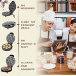 product_image_name-Generic-ماكينة صنع دوناتس كهربائية - طبخ 7 قطع دوناتس صغيرة - آلة محمولة مع وصفة دوناتس-4