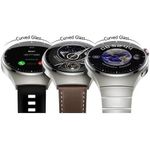 product_image_name-Haino Teko-ساعة Haino Teko-32 الذكية - شاشة AMOLED منحنية، تدعم المكالمات، مقاومة للماء مع 3 أحزمة إضافية (جلد، سيليكون، معدن) - فضي-1