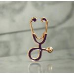 product_image_name-Generic-بروش مستورد مصنع من خامة عالية الجود بتصميم مستوحاه من سماعة الطبيب.-3