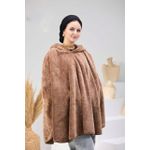 product_image_name-Generic-بلانكت "كاب" شتوي ناعم مع قبعة من الصوف - تصميم مريح وأنيق - بيج "Cafe"-3