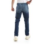 product_image_name-Ted Marchel-Mid Washed Blue Straight Jeans-3