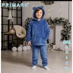 product_image_name-Generic-بيجامات للبنات مبطنة من القطيفة الشتوية، متعددة الألوان-2