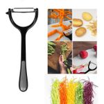 product_image_name-Generic-Home Vegetable & Fruit Peeler – Y Peeler with Sharp Blade and Ergonomic Non-Slip Handle, Perfect for Peeling Potatoes, Carrots and Fruits Easily, Safely, and High Quality"-2