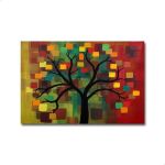 تابلوه مودرن من سمايل جاليري، 60X40 سم - متعدد الألوان