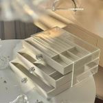 product_image_name-Generic-منظم اكسسوارات اكليريك الجديد يتكون من وحده 3 درج قطيفه عريض متقسمه من الداخل-2