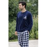 product_image_name-Generic-طقم بيجاما شتوية من القطيفة للرجال – قماش هايدي الناعم متوفر بمقاسات: L / XL / XXL-4