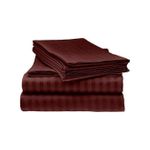 product_image_name-Line Sleep-كيس وسادة خط النوم مخطط طويل 40*180 سم، أحمر غامق-3