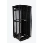 product_image_name-Generic-راك شبكات معدني 27U، أسود، 600*1000 مم، مع عجلات متحركة، رف ومشترك كهربائي، للتثبيت الأرضي-2