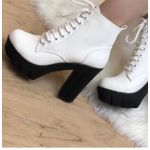 product_image_name-General-Woman Boot Heels Boots Above Ankle - White-2