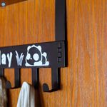 product_image_name-Generic-علاقة متعددة الوظائف فوق الباب مع 6 خطافات، منظم ملابس وكفاءة للتجفيف للخزائن (أبيض)-3