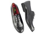 product_image_name-LEVENT Aksin-حذاء كلاسيك برباط ساده و مطبوع جلد طبيعي-4