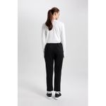 product_image_name-Defacto-Woman Standart Fit Trousers - Black-9