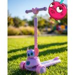 product_image_name-Generic-اسكوتر أطفال بإضاءة LED تصميم ثابت وخامة عالية الجودة-2