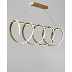 El Rawda نجفة ليد مودرن شكل انسيابى وجذاب مناسبة لجميع الاذواق