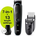 product_image_name-Braun-براون MGK3245 تعمل مع رطب و جاف لل رجال - متعدد الاستخدام، أزرق-2