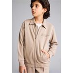 product_image_name-Defacto-كارديجان اولادي بطبعة شعار قصة عادية بياقة بولو-3