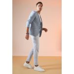 product_image_name-Defacto-Man Crop-Standart Fit Trousers - Blue-2
