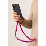 product_image_name-Generic-Fuchsia Phone Strap Bundle (Large + Small) – Silicone Beads-2