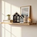 product_image_name-Generic-ديكور منزل على شكل منازل صغيرة مجسمة, مجسمات منزلية للزينة، مصنوعة من الخشب, بسمك 14 ملم بالون الابيض و الاسود, قطع ديكور للارفف تكمل ديكور منزلك وتضيف عليه الجمال و الاناقة-3