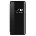 product_image_name-Generic-غطاء آيفون 17 برو ماكس الذكي من الجلد مع نافذة عرض ذكية - أسود-1