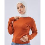 Tie Shop Ribbed Basic Body - Orange
