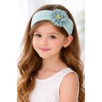 product_image_name-Generic-طقم بندانا بناتي مزينة بالزهور – 3 قطع (وردي، خوخي، أزرق فاتح)-5