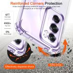 product_image_name-Generic-غطاء متوافق مع Oppo Reno 12 Pro 5G، غلاف سيليكون شفاف TPU Gorilla مقاوم للصدمات وواقي كاميرا بأركان مقاومة للصدمات - شفاف-6