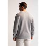 product_image_name-Defacto-Man Comfort Fit Sweat Shirt - Lt.Grey Melange-4