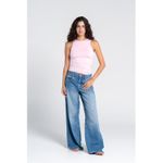 OUTDATED Round Neck Tank Top - Light Pink - image 2