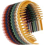 product_image_name-Generic-توك شعرمجموعة رباطات شعر بلاستيكية رفيعة بأسنان غير قابلة للانزلاق للنساء والبنات المراهقات من ووفواوفو، اكسسوارات للشعر، 10 قطع-1