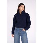 Teddy Jacket - Navy Blue