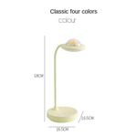 product_image_name-Generic-Lamp Kids Alien LED Spaceship Desk Lamp Rechargeable Table Lamp 3 Color Modes Touch- USB Charging Green-2