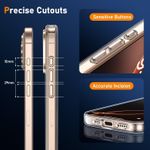 product_image_name-Generic-جراب مغناطيسي لهاتف آيفون 16 برو مزود بلوحتي حماية من الزجاج المقوى ولوحتي حماية للكاميرا، متوافق مع نظام MagSafe، جراب خلفي مقاوم للاصفرار والخدوش لهاتف آيفون 16 برو بشاشة 6.3 بوصة - شفاف-7