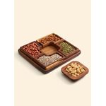 product_image_name-Generic-Wooden Snack Serving Tray with Compartments & Bowl – Walnut Brown-1
