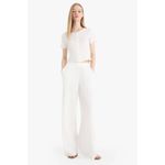 product_image_name-Defacto-Woman Wide Leg Trousers - Off White-4
