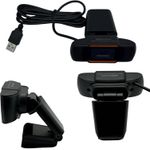 product_image_name-Generic-كاميرا ويب HD 1080 بتركيز تلقائي 2021، للاعمال، USB مع ميكروفون ستيريو لتسجيل الفيديو، للاستخدام عبر الانترنت ، X 11، أسود، برتقالي-2