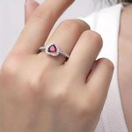 product_image_name-Generic-خاتم قلب مفتوح قابل للتعديل باللون الأحمر + علبة على شكل قلب للنساء، مزين بكريستال الزركون، مثالي للخطوبة، عيد الزواج، وكهدية لمناسبات مختلفة، عيد الحب، وعيد الميلاد.-4