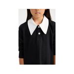 product_image_name-Defacto-Girl Dress Knitted Dress - Black-2