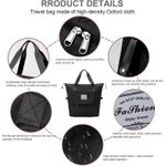 product_image_name-Generic-حقيبة سفر ذات سعة كبيرة، حقيبة سفر قابلة للطي، حقيبة دفل سفر قابلة للتوسيع، حقيبة يد سفر مقاومة للماء قابلة للطي بسعة كبيرة، حقيبة ليلية للنساء والرجال، باللون الأسود، حقيبة سفر قابلة للطي-2