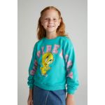 product_image_name-Defacto-Girl Crew Neck Relax Fit Sweat Shirt - Lt.Mint-1
