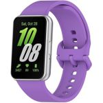 product_image_name-Generic-سوار ساعة رياضي بديل من السيليكون الناعم من( اكس تيك) متوافق مع Samsung Galaxy Watch Fit 3 ، حزام سريع الفك والتركيب مقاوم للتعرق للرجال والنساء _ لافندر-1