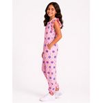 Caesar Girls' patterned jumpsuit with buttons down the front - image 2