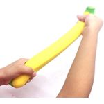 product_image_name-General-1 x Yellow Squishy Banana Toy Squeeze Banana Decoration, Anti-Stress Squeeze Toy, Stretchy, Stress Relief Fidget Squeeze Decor for Adults, Party Joke Items,...-4