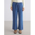 product_image_name-LC Waikiki-Elastic Waist Wide Leg Women's Jeans-2