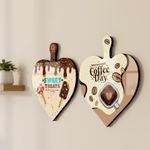 product_image_name-Generic-2 قطعة ديكور خشبي للحائط بشكل قلب، مقاس 29في18.5 سم، طباعة احترافية لامعة مع طبقة حماية، تثبيت فوري بدبل فيس، مثالية للمطابخ بجميع أنماط الديكور-1
