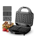 product_image_name-Auertech-صانعة الساندوتشات 3 فى 1 ساندوتش وجريل ووافل بقدرة 750 واط-7