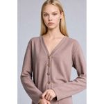Defacto Relax Fit V-Neck Basic Cardigan